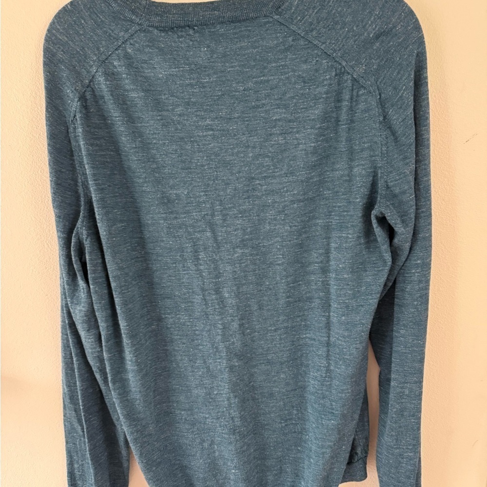 Classic Blue Crewneck Sweater for Men - Picture 8 of 8